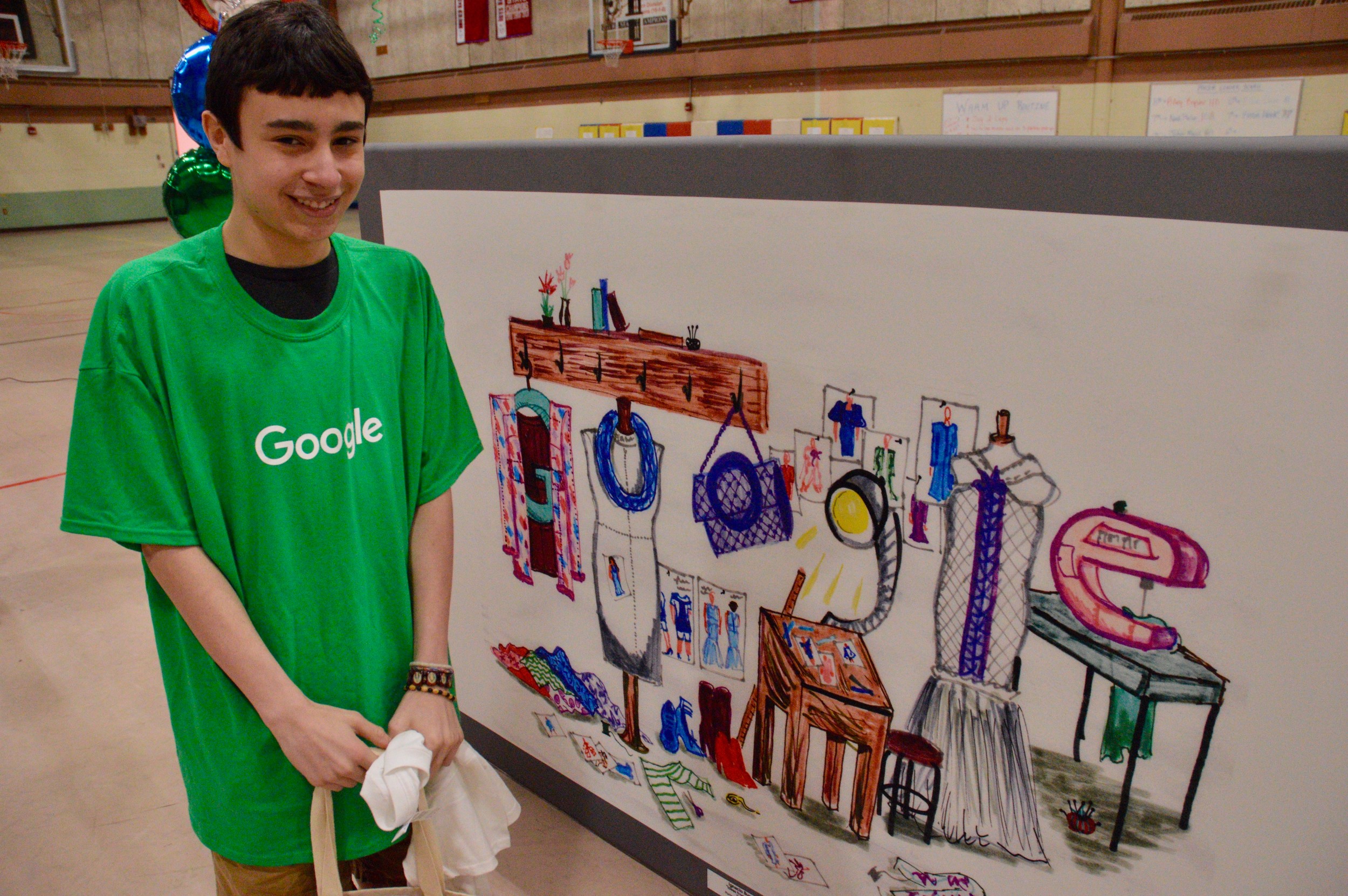 Portsmouth student is Rhode Island's Doodle 4 Google winner EastBayRI